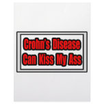 Crohn's Disease Can Kiss My Ass letterhead