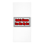 Crohn's Disease Can Kiss My Ass Custom Rack Card