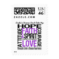 Crohn's Disease Can't Take My Hope Collage Postage