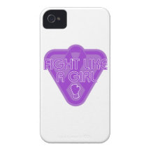 Crohns Disease Fight Like A Girl Glove iPhone 4 Cover