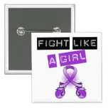 Crohn's Disease Fight Like A Girl buttons