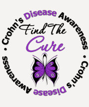 Crohn's Disease Find The Cure T-shirts