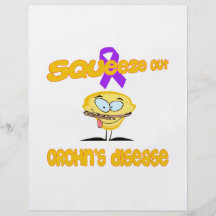 Crohn's Disease Flyer Design