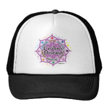 Crohn's Disease Lotus Mesh Hats