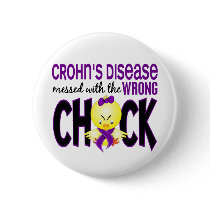 Crohn's Disease Messed With The Wrong Chick Buttons