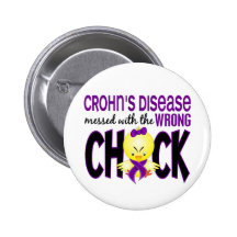 Crohn's Disease Messed With The Wrong Chick Buttons