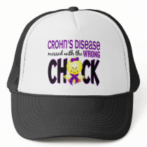 Crohn's Disease Messed With The Wrong Chick Trucker Hat