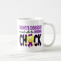 Crohn's Disease Messed With The Wrong Chick mugs