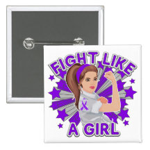 Crohn's Disease Modern Rosie Fight Pins