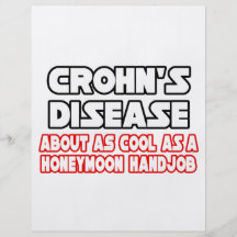 Crohn's Disease...Not Cool Flyer