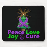 Crohn's Disease Peace Love Joy Cure Mousepads