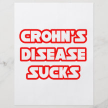 Crohn's Disease Sucks Flyer