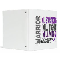 Crohn's Disease Warrior binders by awarenessgifts Crohn's Disease Warrior binders