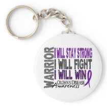 Crohn's Disease Warrior Key Chains