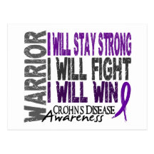Crohn's Disease Warrior Post Cards