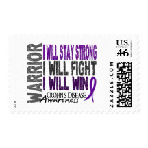 Crohn's Disease Warrior Stamps