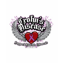 Crohn's Disease Wings t-shirts by fightcancertees Crohn's Disease Wings t-shirts