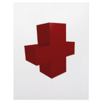 croix rouge personalized letterhead
