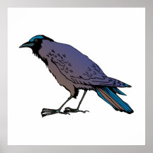 Cromulus Crow Posters