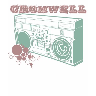 CROMWELL- Boombox logo Tee Shirt by Cromwellmerch