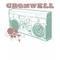 CROMWELL- Boombox logo t-shirts