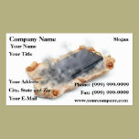 Cronología de la comunicación tarjetas de negocio