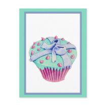 Crooked Cupcake Postcard