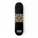 Crooks & Castles Bulls Eye Link (Black) skateboards