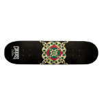 Crooks & Castles Bulls Eye Link (Black) Skate Decks