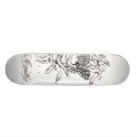 Crooks & Castles Medusa Core 2 Custom Skateboard