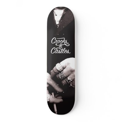 Crooks & Castles The Firm Skate Decks by crooksandcastles