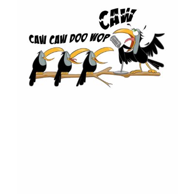 Crooner Crow Shirt by alprod