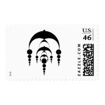 Crop circle 6 (light) postage stamps