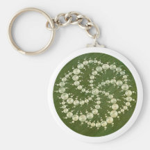 CROP CIRCLE KEYCHAINS