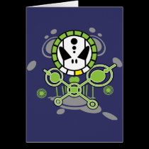 Crop Circle Skull cards
