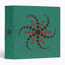 crop circle VII 3 Ring Binders