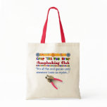 Crop till you drop scrapbooking bag
