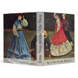 Croquet By Homer Winslow (Best Quality) 3 Ring Binders