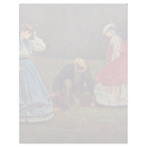 Croquet By Homer Winslow (Best Quality) Letterhead