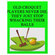 CROQUET player joke letterhead by jimbuf CROQUET player joke letterhead