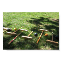Croquet posters by DonnaGrayson Croquet posters