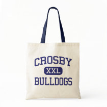 Crosby - Bulldogs - High - Waterbury Connecticut bags by customteamsportswear Crosby - Bulldogs - High - Waterbury Connecticut bags