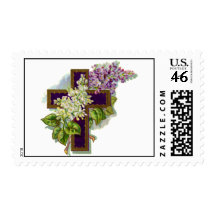 Cross4(Vintage Art) Stamps
