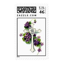 Cross6(Vintage Art) Postage