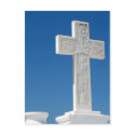 Cross against a blue sky postcards