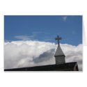 cross and clouds cards