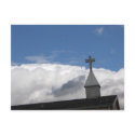cross and clouds postcards