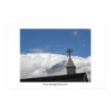 Cross and Clouds posters