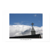 Cross and Clouds posters