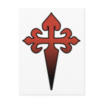 Cross and Dagger postcards by Parable Cross and Dagger postcards